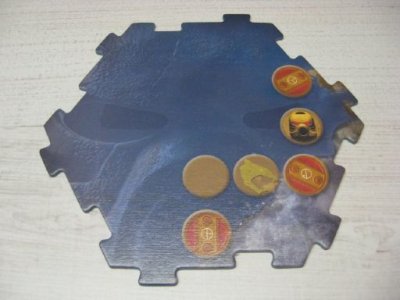 LEGO onderdeel BIONICLE Quest for Makuta: Adventure Game - Spelbord Onderdeel 13 (00747board13)