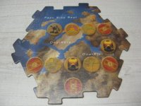 LEGO part BIONICLE Quest for Makuta: Adventure Game - Pièce de plateau de jeu 14 00747board14