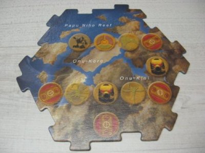 LEGO part BIONICLE Quest for Makuta: Adventure Game - Spielplanstück 14 (00747board14)