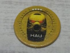 LEGO part BIONICLE Quest for Makuta: Adventure Game - Spielmarke, Kanohi Hau (00747token02)