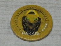 LEGO part BIONICLE Quest for Makuta: Adventure Game - Spielstein, Kanohi Pakari 00747token06