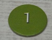 LEGO part BIONICLE Quest for Makuta: Adventure Game - Token, Rahi Gnat value 1 00747token13