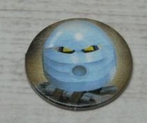 LEGO onderdeel BIONICLE Quest for Makuta: Adventure Game - Jeton, Turaga Nokama (00747token32)