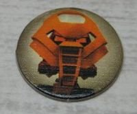 LEGO part BIONICLE Quest for Makuta: Adventure Game - Spielstein, Turaga Vakama 00747token35