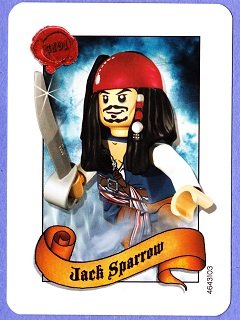 LEGO onderdeel Pirates of the Caribbean - Jack Sparrow (4643103)