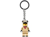 LEGO onderdeel French Bull Dog Guy Key Chain 854158