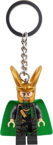 LEGO onderdeel Loki (Pearl Dark Gray Suit) Key Chain 854294