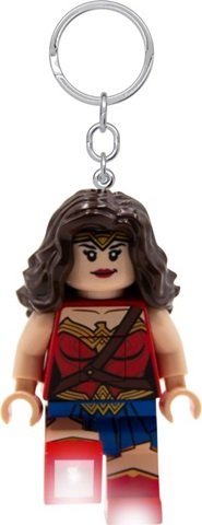 LEGO part LED Key Light Wonder Woman Key Chain (LEDLite) - Tagged Version (LGL-KE117H)