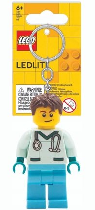 LEGO onderdeel LED Key Light Nurse Male Key Chain (LEDLITE) LGL-KE194H