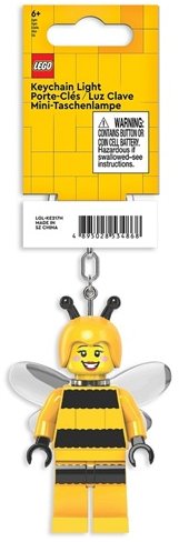 LEGO part LED Key Light Bumblebee Girl Key Chain LGL-KE211H