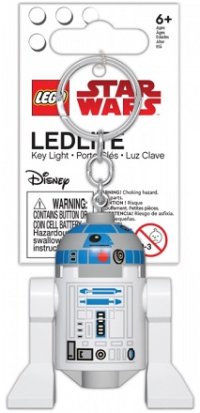 LEGO part LED Key Light R2-D2 Key Chain (LEDLITE) - Tagged Version LGL-KE21H