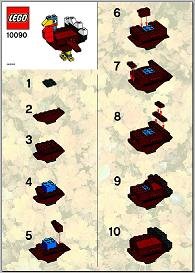 LEGO part Truthahn Polybag (10090-1)