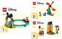 LEGO part Mickey, Minnie y Goofy Diversión en la Feria 10778-1
