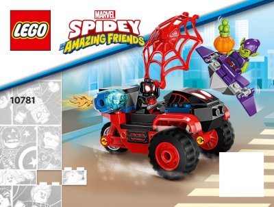 LEGO part Tricycle Techno de Spider-Man (10781-1)