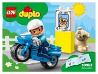 LEGO part Polizeimotorrad 10967-1