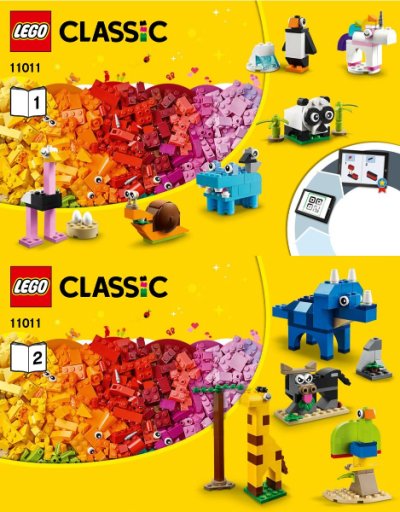 LEGO part Bricks and Animals (11011-1)