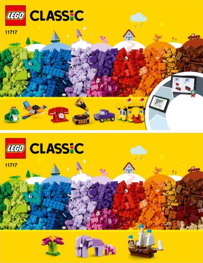 LEGO part Ladrillos Ladrillos Placas (11717-1)