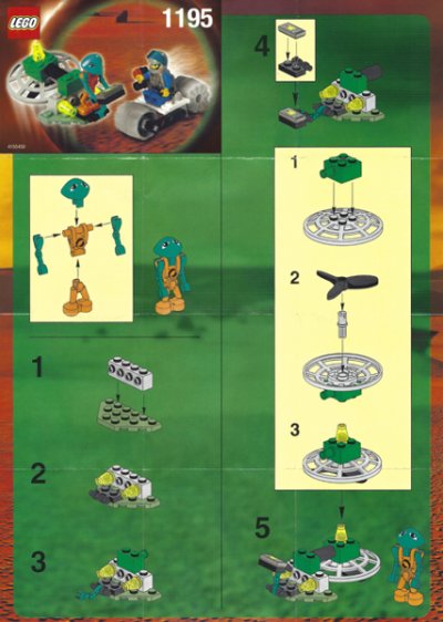 LEGO part Alien Encounter Polybeutel (1195-1)