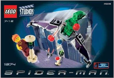 LEGO part Green Goblin (1374-1)