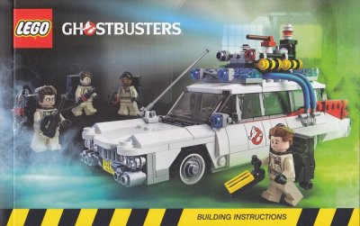 LEGO part Ecto-1 Ghostbusters (21108-1)
