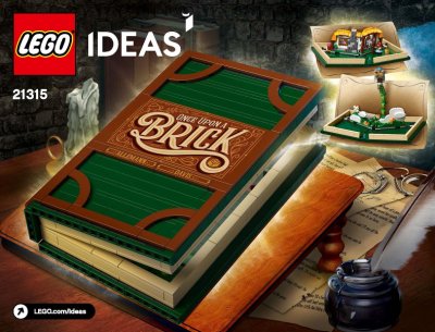 LEGO part Libro Emergente Brick Tales (21315-1)
