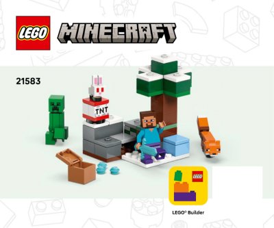 LEGO part L'Aventure de Steve dans la Taïga (21583-1)