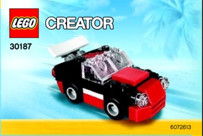 LEGO part Schnellauto Polybag (30187-1)