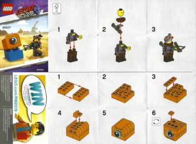 LEGO part Lucy vs. Alien Invader sachet (30527-1)