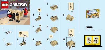 LEGO part Polybag Carino Carlino (30542-1)