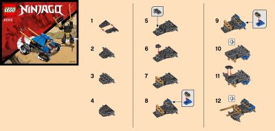 LEGO part Mini Thunder Raider sachet (30592-1)