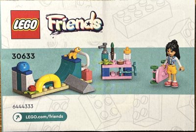 LEGO part Rampa de Patinaje bolsa polietileno (30633-1)