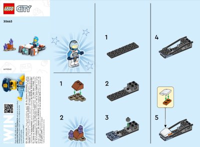 LEGO part Sachet polybag Hoverbike spatial (30663-1)