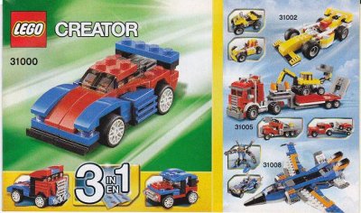LEGO part Mini Speeder (31000-1)