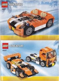 LEGO part Sonnenuntergang-Speeder 31017-1