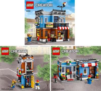 LEGO part Eck-Feinkost (31050-1)