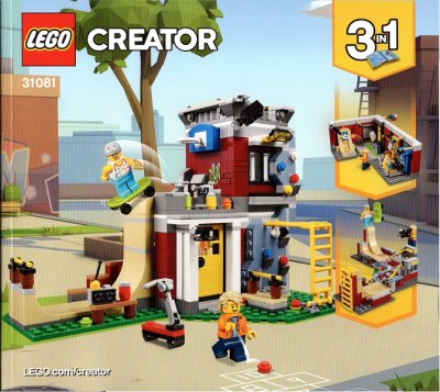 LEGO onderdeel Modular Skate House (31081-1)