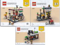 LEGO part Downtown Noodle Shop 31131-1