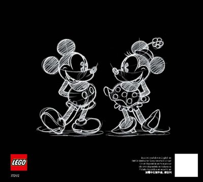 LEGO part Mickey Mouse (31202-1)