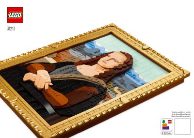LEGO part Mona Lisa (31213-1)