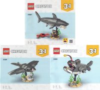 LEGO part Requin Féroce avec un Coffre au Trésor 31381-1