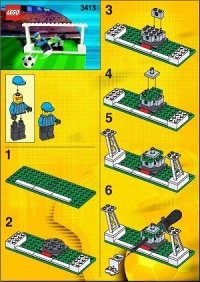 LEGO part Gardien de But 3413-1