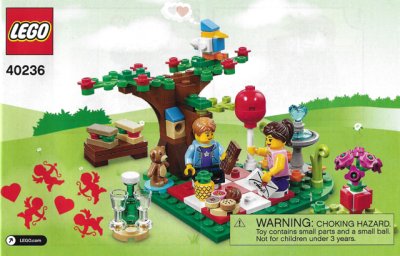LEGO part Romantic Valentine Picnic (40236-1)