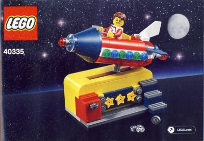 LEGO part Space Rocket Ride (40335-1)