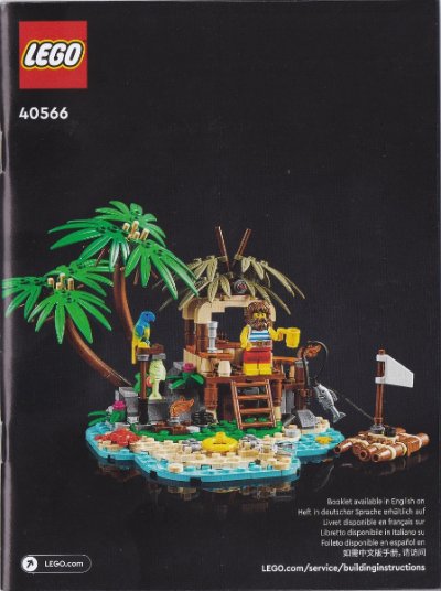 LEGO part Ray the Castaway (40566-1)