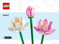 LEGO part Lotus Flowers 40647-1