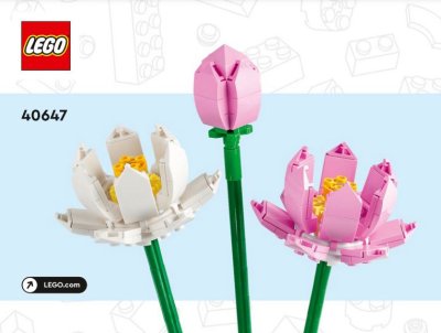 LEGO part Lotus Flowers (40647-1)