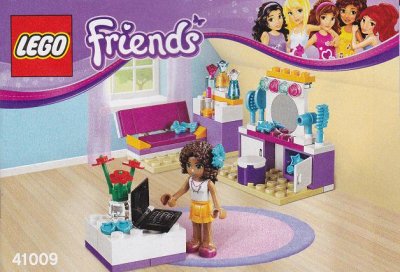 LEGO part Andrea's Bedroom (41009-1)
