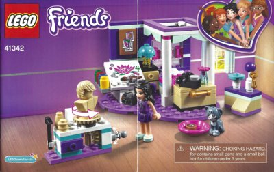 LEGO part Emma's Deluxe Bedroom (41342-1)