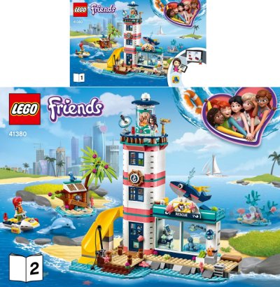 LEGO part Lighthouse Rescue Center (41380-1)