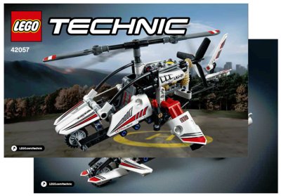 LEGO part Ultralight Helicopter (42057-1)